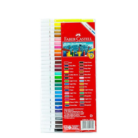 Faber Castell-Sketch Pen 30 Colors.