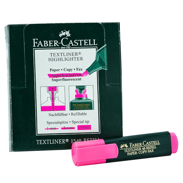 Faber Castell-Textliner pack of 10 (Pink).