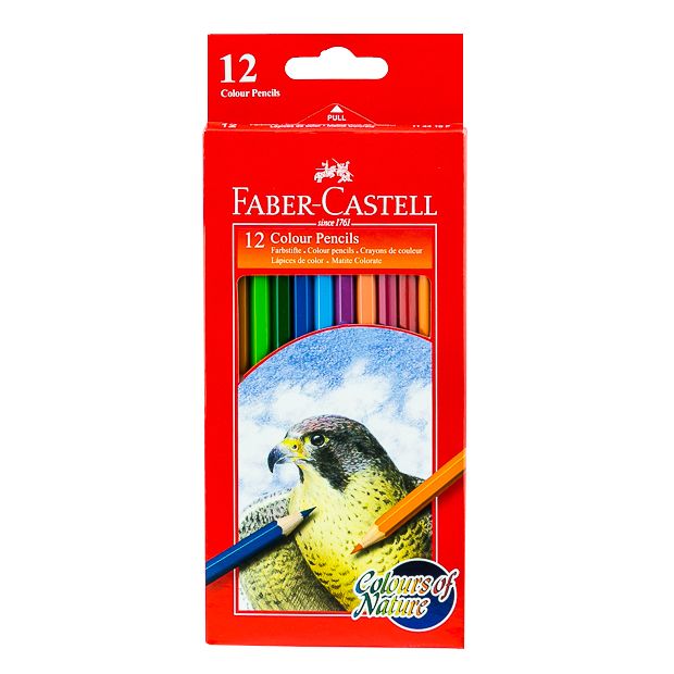 Faber Castell-Nature Color Pencil 12 (Full Size).