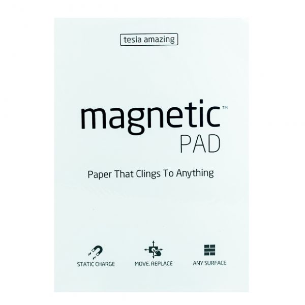 Tesla Amazing - Magnetic Pad - 50 Pages (A3) White.