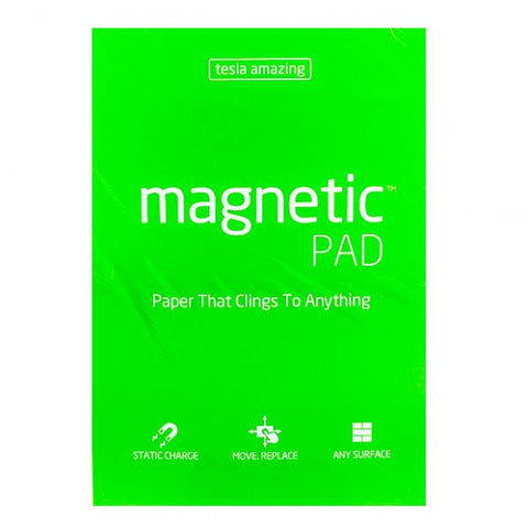 Tesla Amazing - Magnetic Pad - 50 Pages (A3) Green.