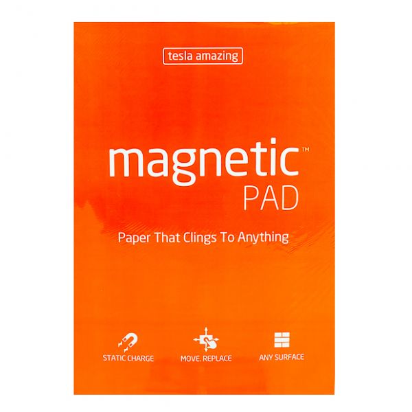 Tesla Amazing - Magnetic Pad - 50 Pages (A3) Orange.