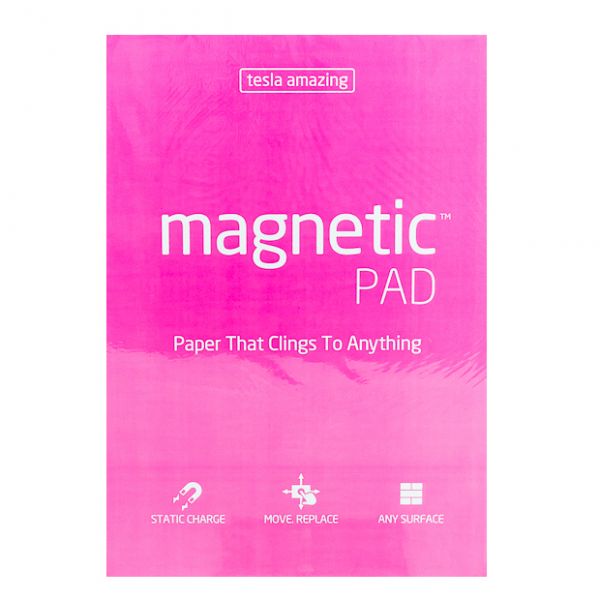 Tesla Amazing - Magnetic Pad - 50 Pages (A3) Pink.