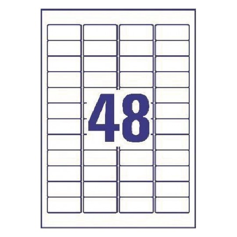Avery Weatherproof Heavy-duty Labels , 960 Labels Per 20 Pages.