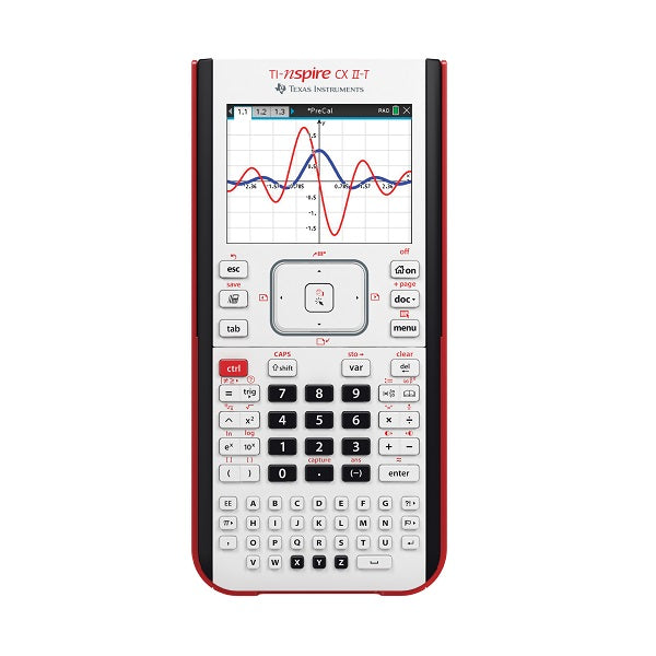 Texas Instruments - Nspire CX II-T handheld.