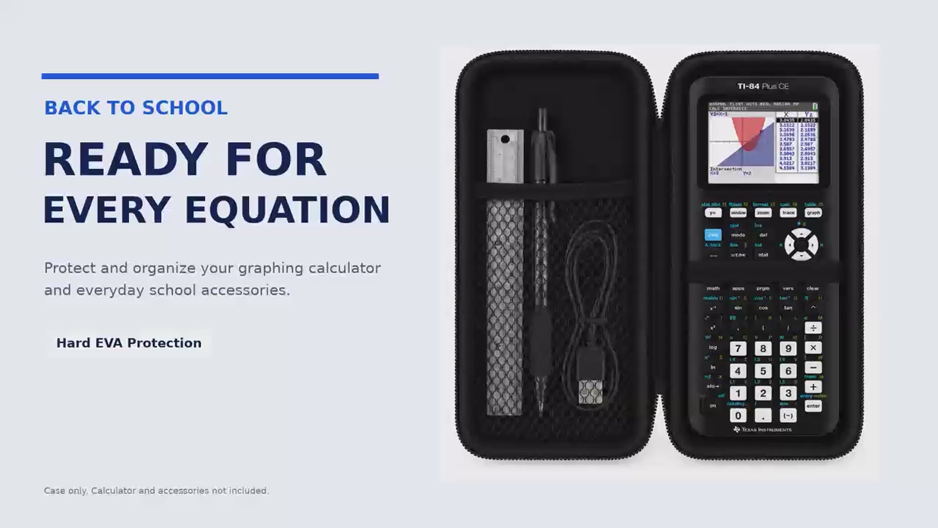 Case Compatible with TI-84 Plus CE