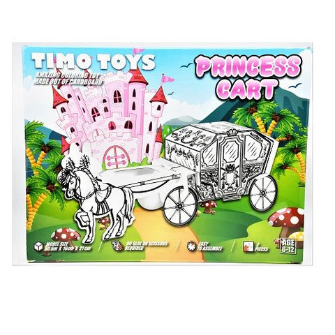 Timo Toys Princess Cart, Card Folding Figure.
