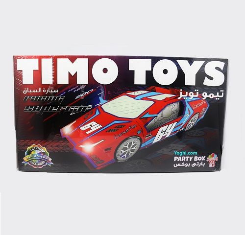 Timo Toy Racing Super, Card Folding Figure.