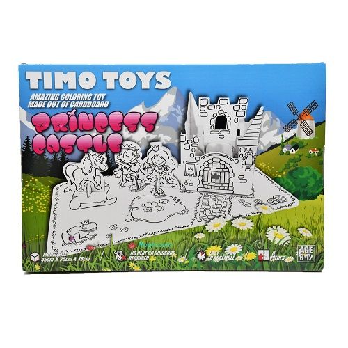 Timo Toy Princess Castle. Card Folding Figure.
