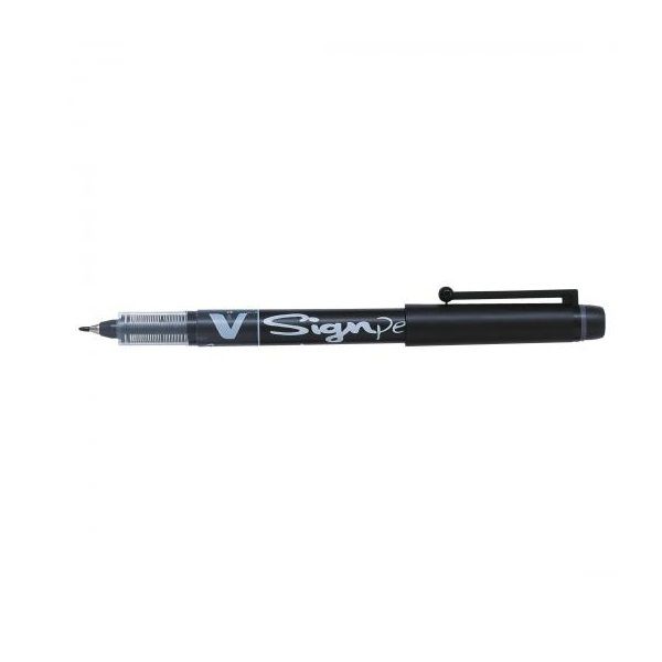 Pilot V Sign Pen Black.