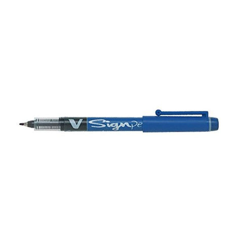 Pilot V Sign Pen Blue.