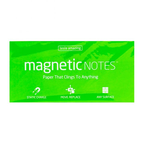 Tesla Amazing - Magnetic Notes - 100 Pages (L) Green.