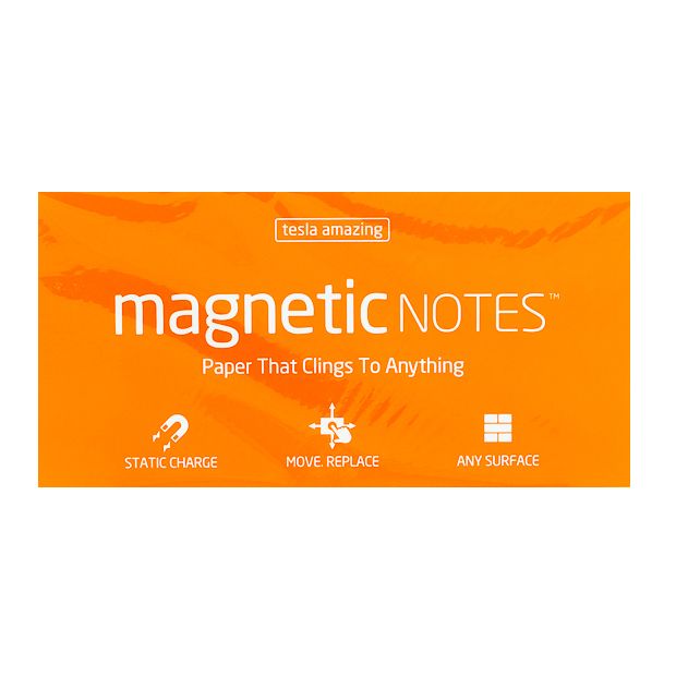 Tesla Amazing - Magnetic Notes - 100 Pages (L) Orange.