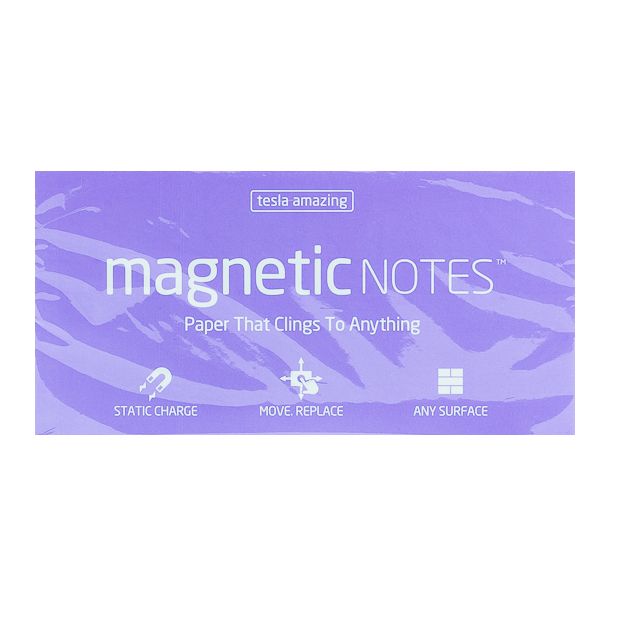 Tesla Amazing - Magnetic Notes - 100 Pages (L) Pearl.