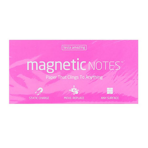 Tesla Amazing - Magnetic Notes - 100 Pages (L) Pink.
