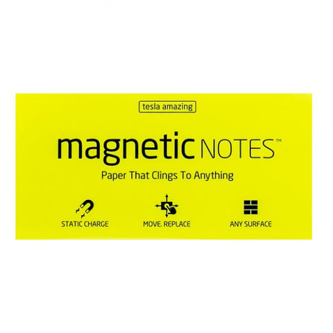 Tesla Amazing - Magnetic Notes - 100 Pages (L) Yellow.