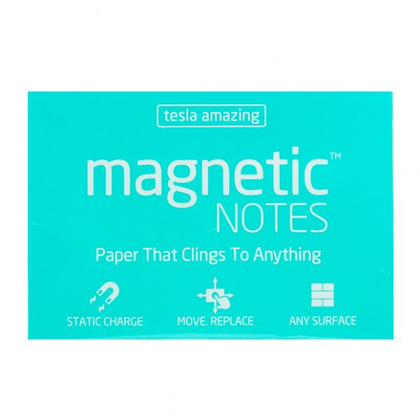 Tesla Amazing - Magnetic Notes - 100 Pages (M) Aqua.