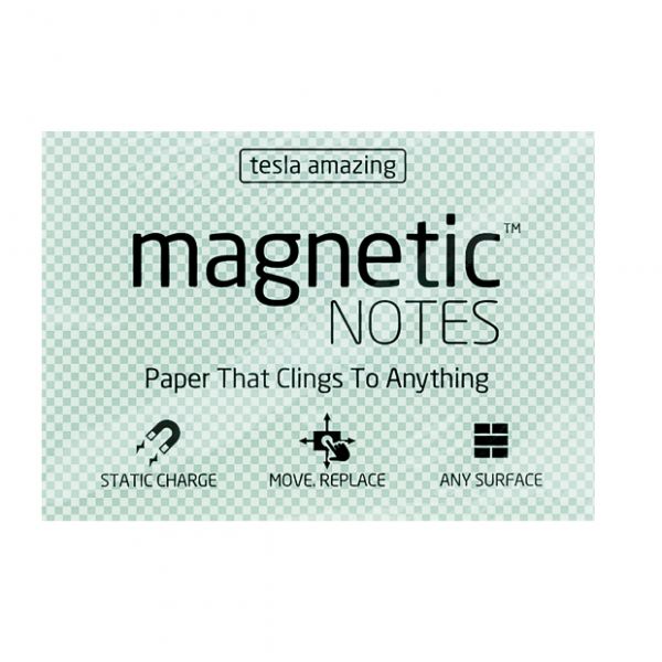 Tesla Amazing - Magnetic Notes - 100 Pages (M) Transparent.