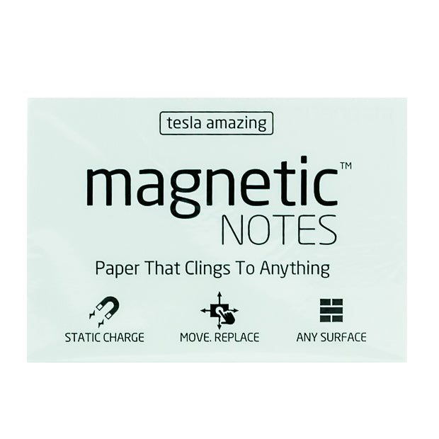 Tesla Amazing - Magnetic Notes - 100 Pages (M) White.