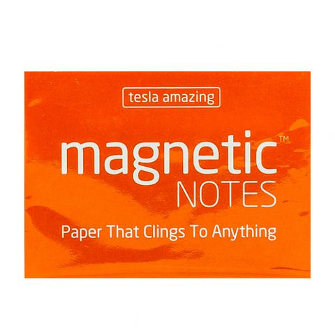 Tesla Amazing - Magnetic Notes - 100 Pages (S) Orange.
