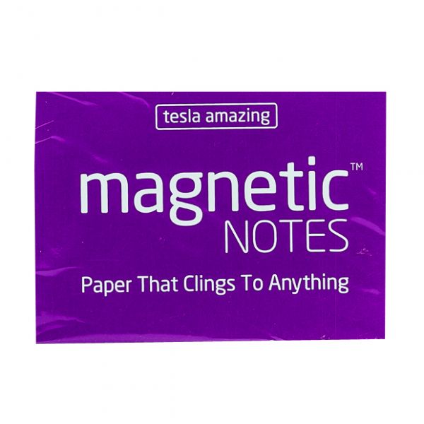 Tesla Amazing - Magnetic Notes - 100 Pages (S) Violet.