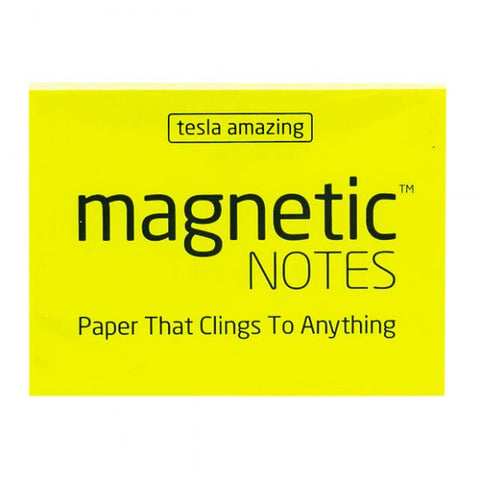 Tesla Amazing - Magnetic Notes - 100 Pages (S) Yellow.