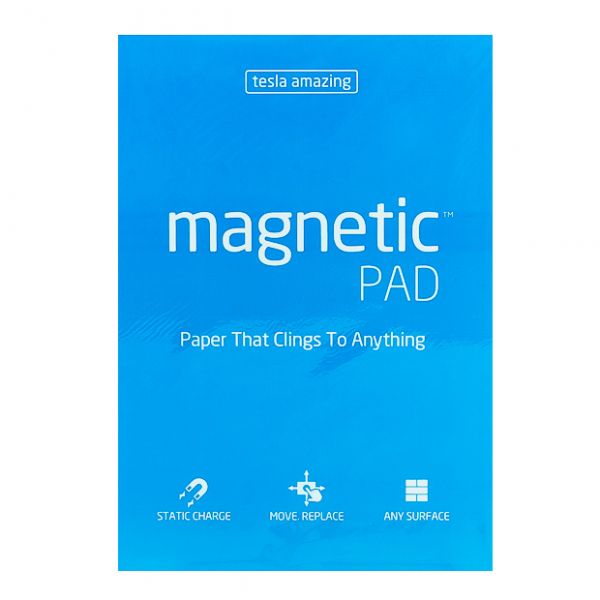 Tesla Amazing - Magnetic Pad - 50 Pages (A4) Blue.