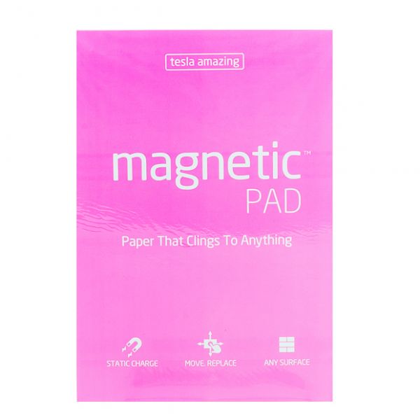Tesla Amazing - Magnetic Pad - 50 Pages (A4) Pink.