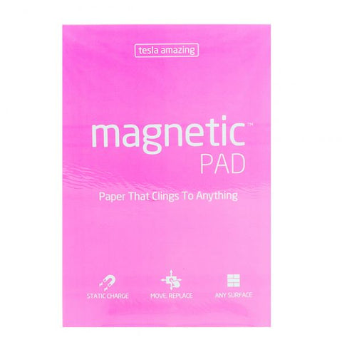 Tesla Amazing - Magnetic Pad - 50 Pages (A4) Pink.