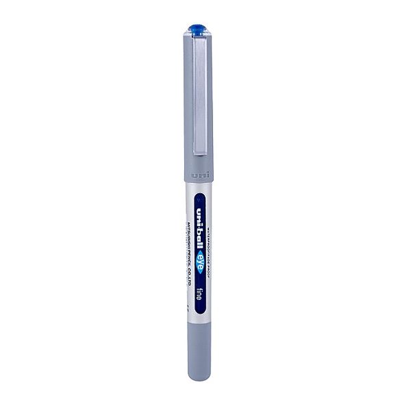 Uni-ball 157 Eye Ink Rollerball Pen, 0.7 mm, Blue.