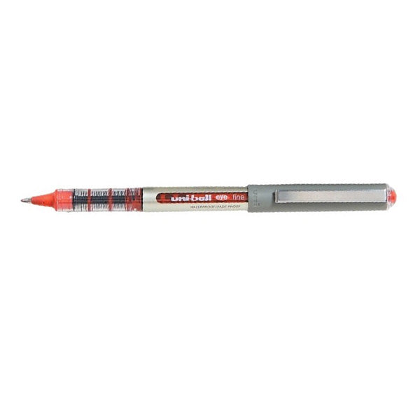 Uni-ball 157 Eye Ink Rollerball Pen, 0.7 mm, Red.