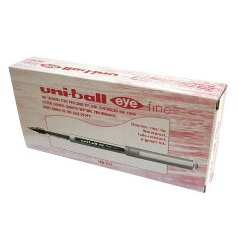 Uni-Ball Eye Fine Red Pack Of 12.