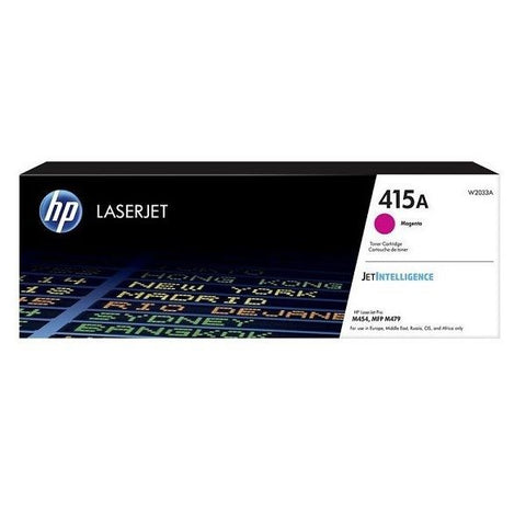 HP 415A Magenta LaserJet Toner Cartridge W2033A.