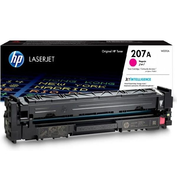 HP 207A Magenta Original LaserJet Toner Cartridge W2213A.